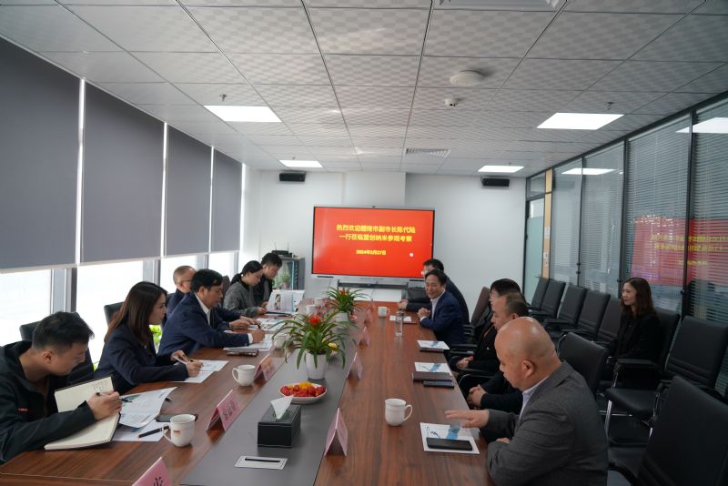 熱烈歡迎！醴陵市副市長蒞臨我司考察